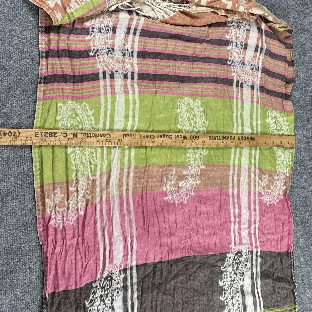 VTG Tibet Handloom Yak Wool Shawl Scarf 80